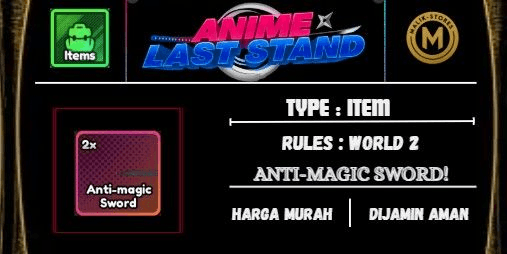 Gambar Product Anti-magic Sword