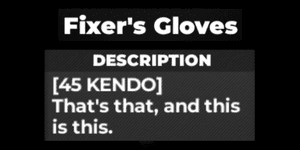 Fixer's Glove (Orlando Furioso) - Type Soul RBL