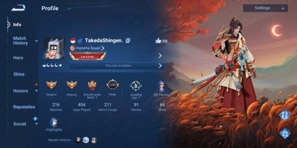 Gambar Product CHEAP & GUARANTEED SULTAN SKIN HOK ACCOUNT