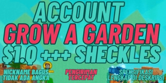 Gambar Product STARTER ACCOUNT CAPITAL 1Q | GROW A GARDEN