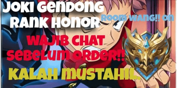 Gambar Product Joki Carrying Mythic Rank Honor