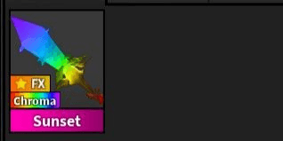 Gambar Product Chroma Sunset - Murder Mystery 2