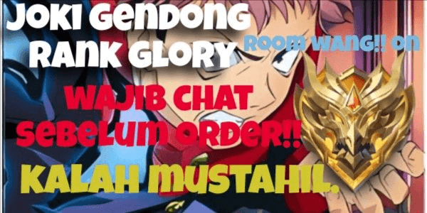 Gambar Product Joki Carry Rank Mythic Glory