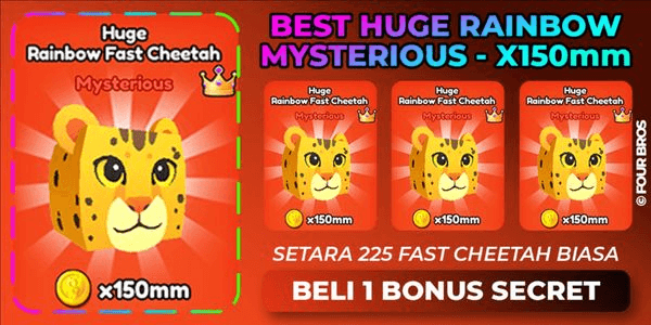 Gambar Product Best Huge Rainbow Mysterious Pet - Climb and Jump Tower - New World