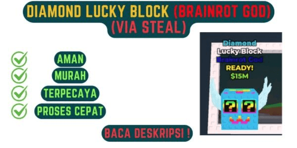 Gambar Product Diamond Brainrot God Lucky Block
