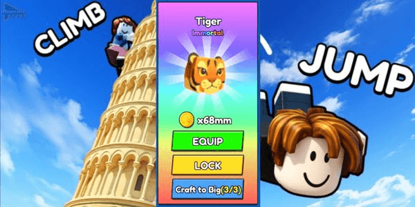 Gambar Product CLIMB AND JUMP TOWER | IMMORTAL OP PET END GAME EGG (THE LAST WORLD)