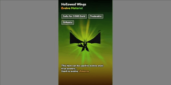 Gambar Product Hollowed Wings