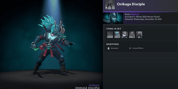 Gambar Product Onikage Disciple (Phantom Assassin Set)