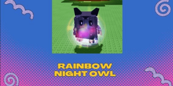 Gambar Product Rainbow Night Owl | Grow a Garden
