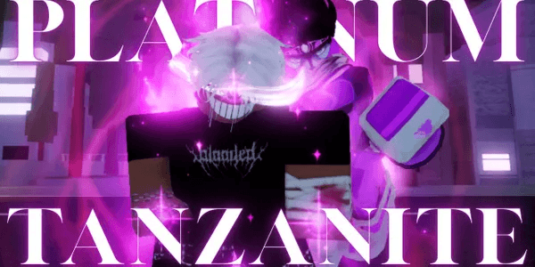 Unusual Star Platinum: Tanzanite Pattern 58 Blizzard Charm - A Universal Time (AUT)