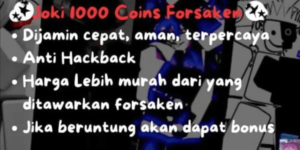 1000 Coins Forsaken