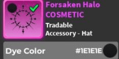 Gambar Product Forsaken Halo 1E (BLACK)