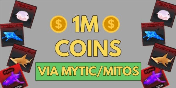 Gambar Product 1m Coin - Fish it!