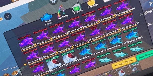 Gambar Product COIN 500K + BONUS COIN AND ENCHANT STONE (VIA MYTHICAL FISH) - FISH IT!