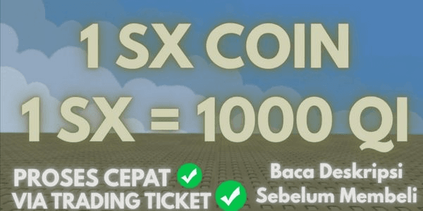 Gambar Product 1 SX (1000QI) Coins - Grow A Garden