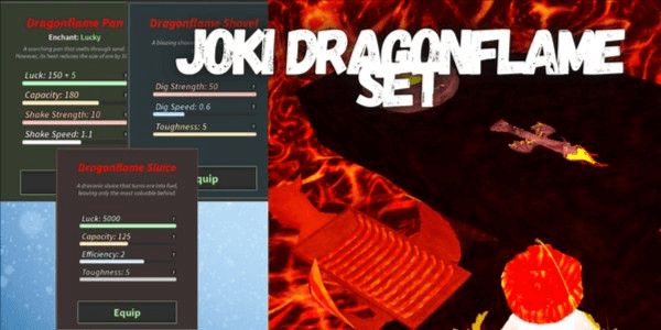 Gambar Product Joki Get Dragonflame Set - Prospecting