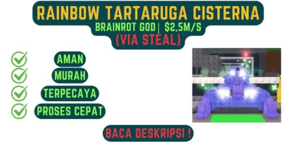 Gambar Product Rainbow Tartaruga Cisterna