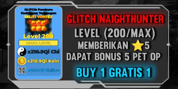 Gambar Product Ninja Legends - Glitch NightHunter Level Max