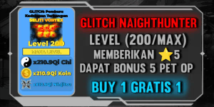 Ninja Legends - Glitch NightHunter Level Max