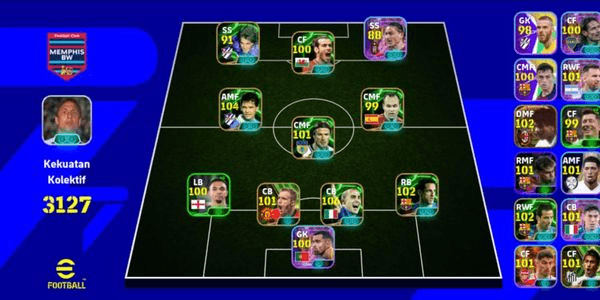 Gambar Product Batistuta DB | Baggio DB | Nunez DB | Cannavro DB | Iniesta DB | Potw | Pack