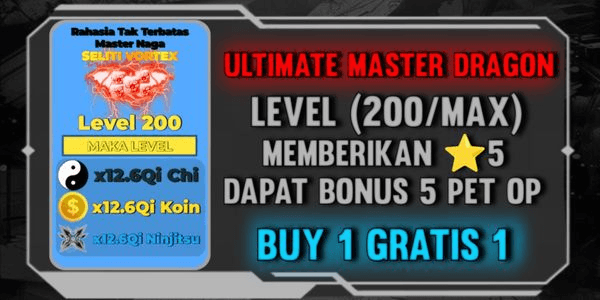 Gambar Product Ninja Legends - Ultimated Master Dragon Level Max