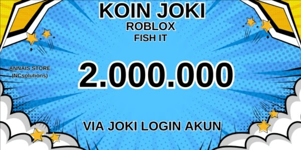 Gambar Product KOIN 2M VIA LOGIN - FISH IT