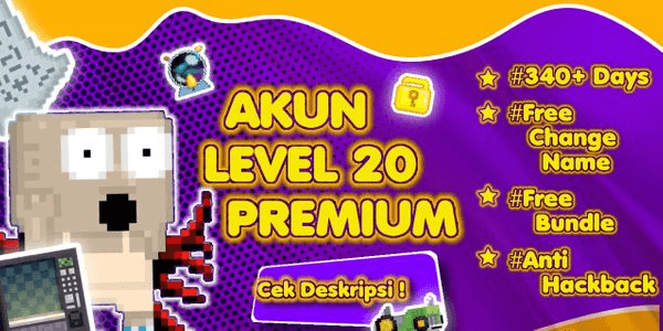 Gambar Product LEVEL 20 PREMIUM ACCOUNT