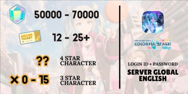 Gambar Product Akun Reroll SIAP GACHA Starter [Global] - 1