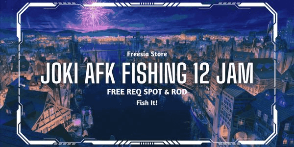 Gambar Product AFK Fishing Service 12 Hours - Fish It!
