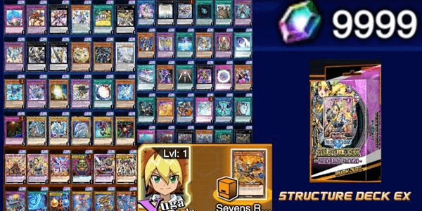 Gambar Product Yugioh Duel Link + Rush Pack EX + 10,000+ Diamonds + 6x Characters Selector + 50-100 UR