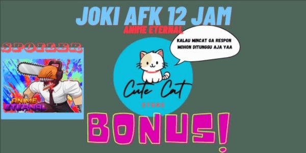 Gambar Product JOKI AFK 12 HOURS | Anime Eternal