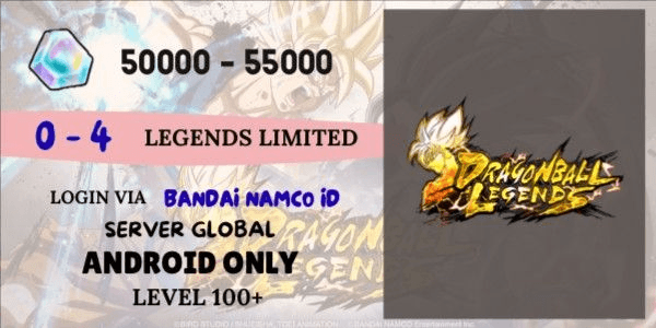 Gambar Product Akun Dragon Ball Legends Global [Android] - 1