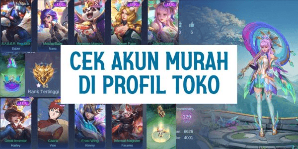 Gambar Product PROMO AKUN MURAH MLBB RAFKISHOPP
