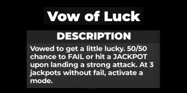 Gambar Product Vow Of Luck - Type Soul RBL