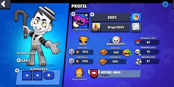 Gambar Product Cheapest & Guaranteed Brawl Stars Account