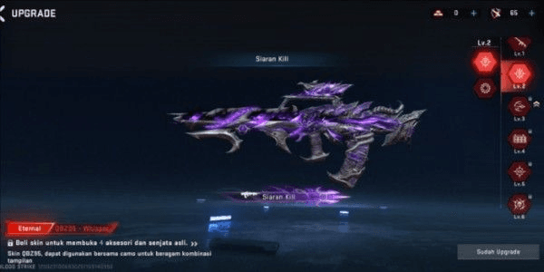 Gambar Product Akun Blood Strike Starter Eternal QBZ Whisper