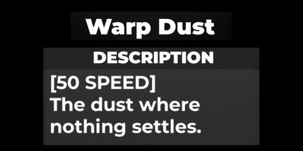 Gambar Product Warp Dust - Type Soul RBL