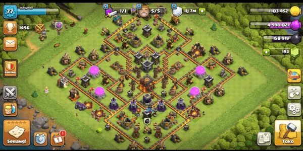 Gambar Product Town Hall 10 CHEAP & SAFE