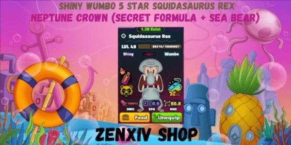 Gambar Product Squidasaurus Rex Secret Formula