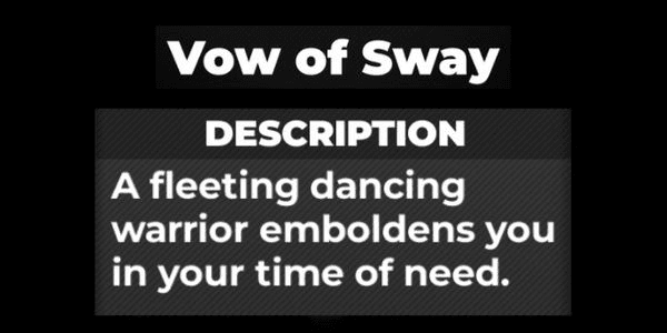 Gambar Product Vow Of Sway - Type Soul RBL