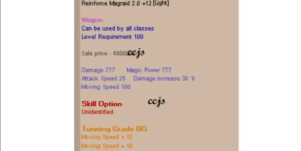 Reinforce Magraid 2.0 +12 Tuning DG