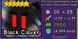 Gambar Product Black Clover | Garden Tower Defense
