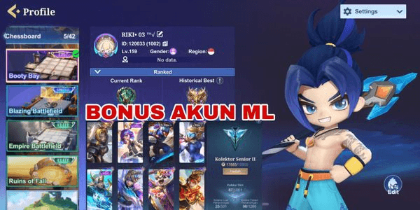 Gambar Product Sultan account mcgg | ready to play & push | many commanders | safe, 100% guaranteed