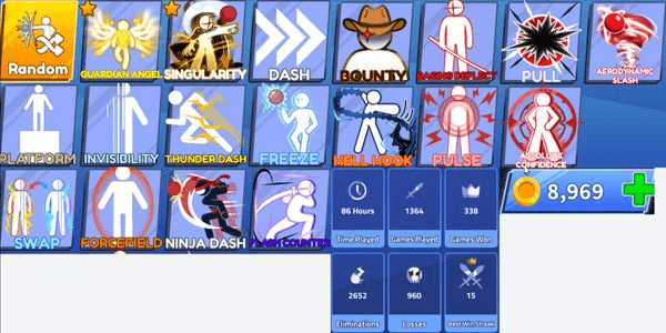 Gambar Product Akun Bladeball Worth 70,000+ Coins