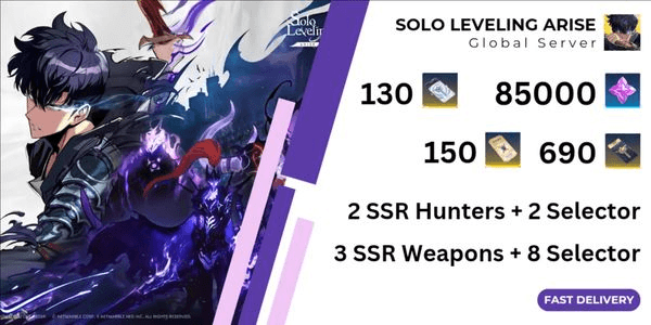 Gambar Product Gacha Account Solo Leveling Arise First Edition