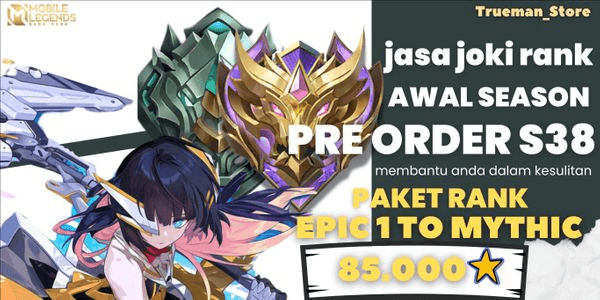 Gambar Product Paket Rank Epic 1-Mythic 1