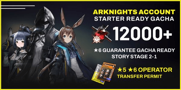 Gambar Product Arknights Starter Ready Gacha [A]