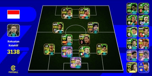 Gambar Product JUAL AKUN EFOOTBALL MOBILE EPIC CANNAVARO | CAFU | CARLOS | MARADONA & EPIC SHOWTIME LAIN NYA