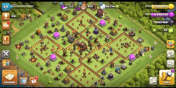 Gambar Product Town Hall 10 CHEAP & SAFE