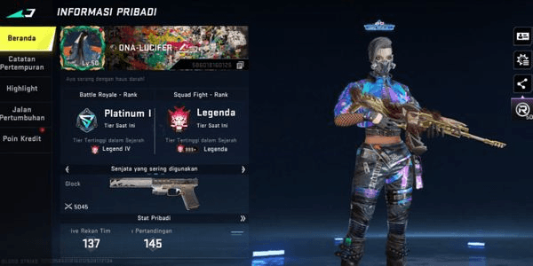 Gambar Product AKUN BLOOD STRIKE - ASIA